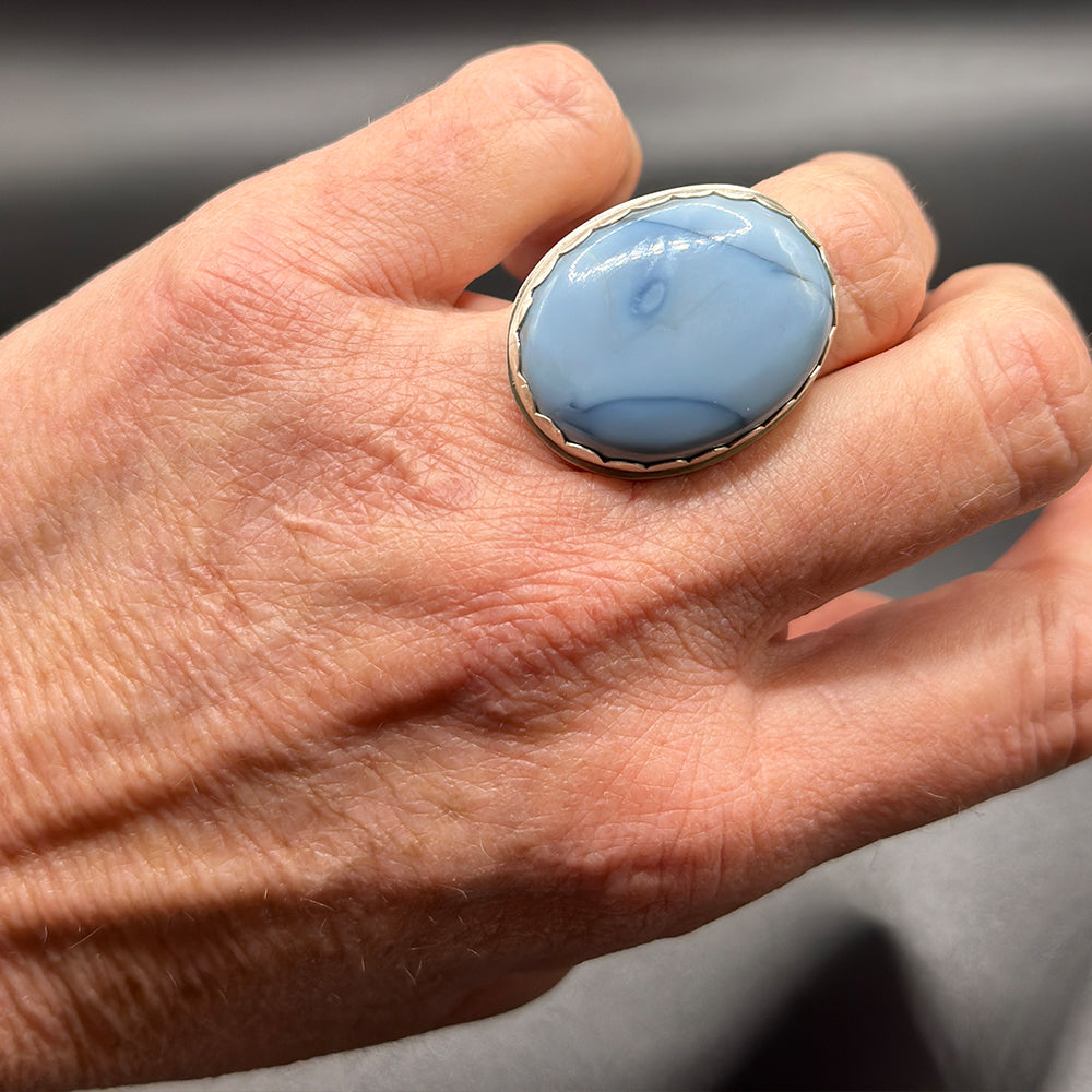 Blue Statement Ring