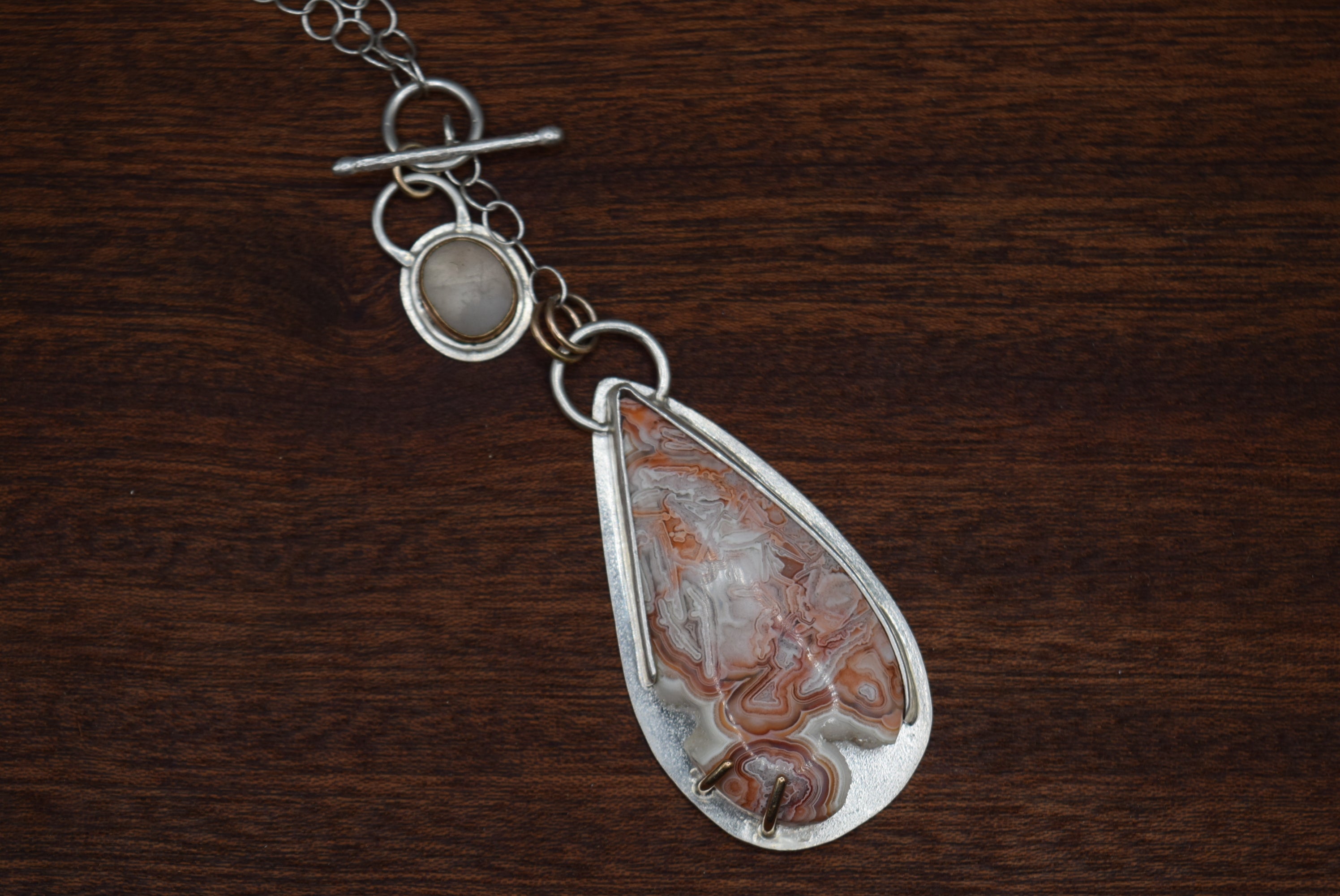 Convertible Lace Agate Druzy