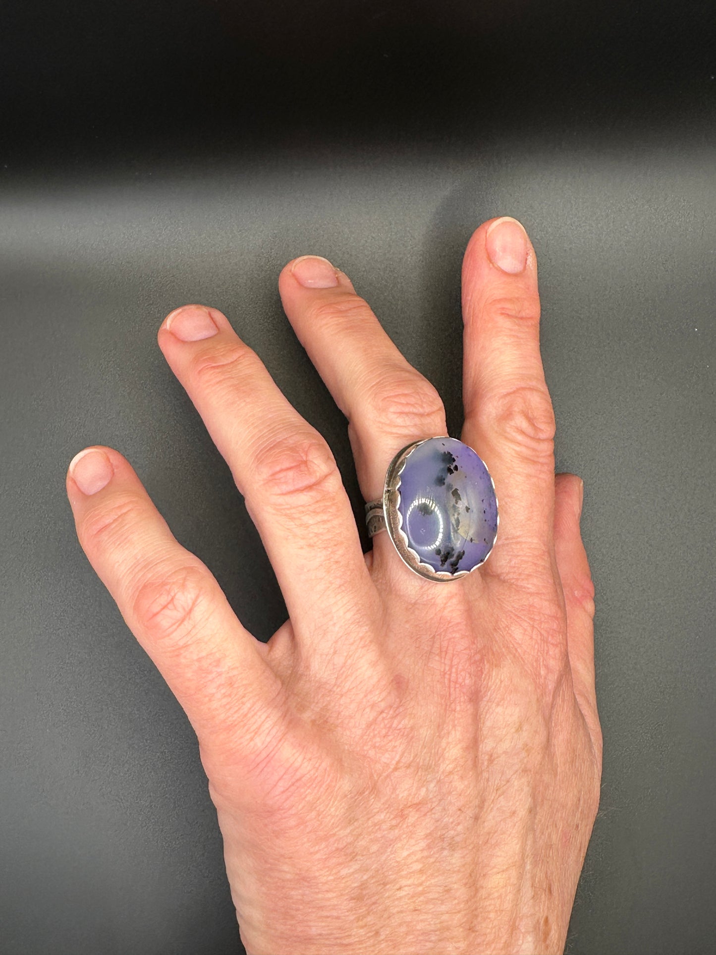 Montana Agate Doublet Ring
